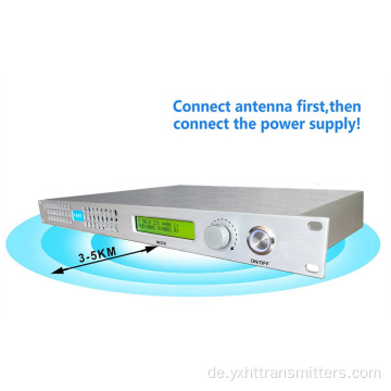 Professioneller 50-W-FM-Transmitter mit Antennen-Audio